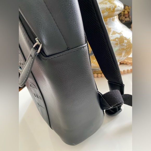 Ted Baker London Debossed Faux Leather Backpack - Picture 4 of 4